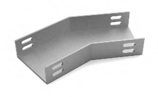 Curva horizontal 45